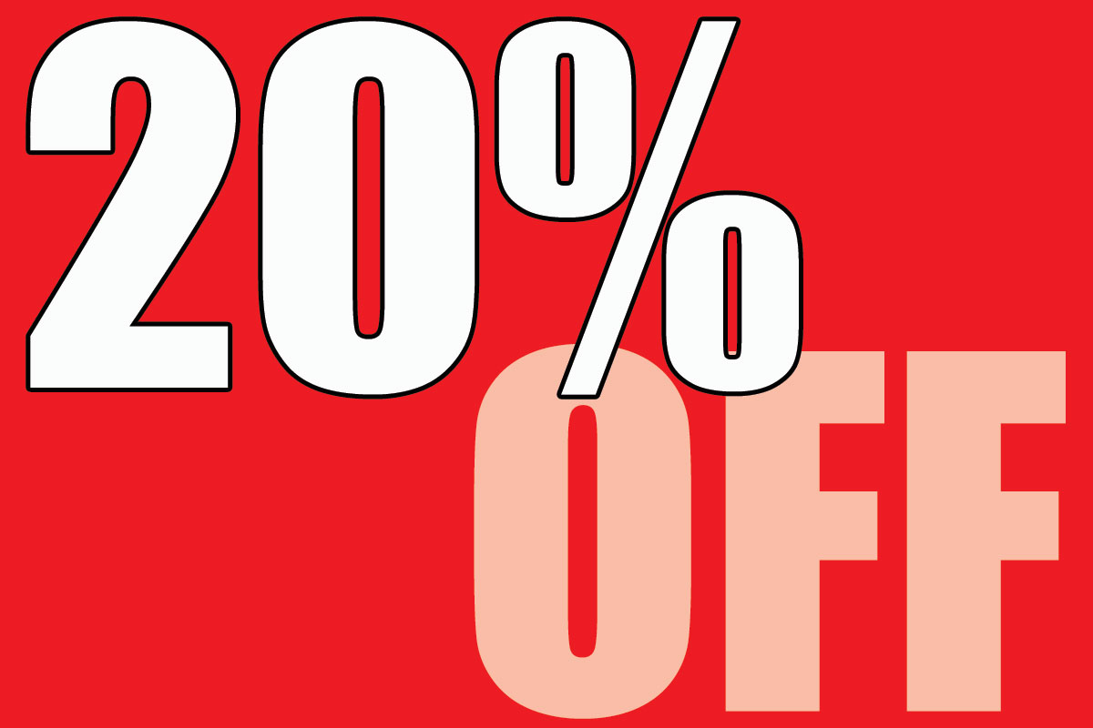 20%OFF